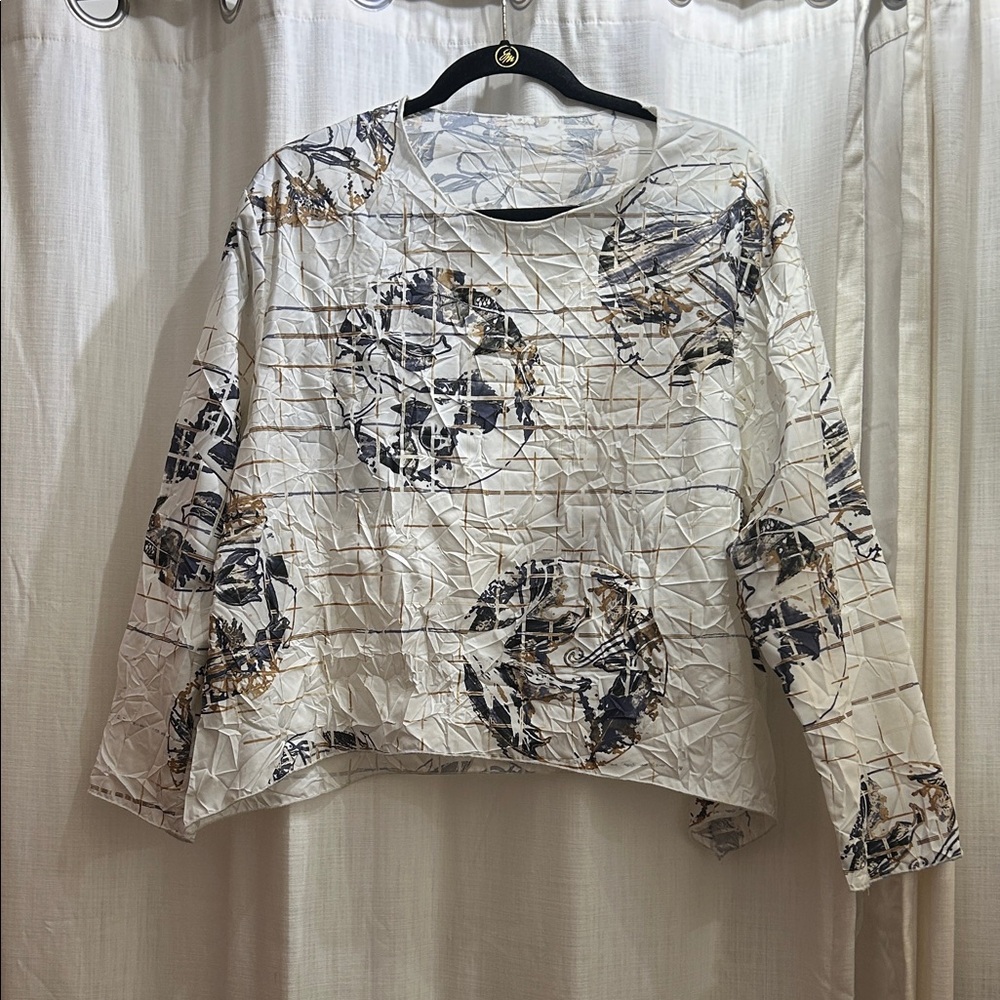 Chic Heydari Abstract Print Women's Blouse